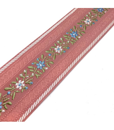 Broderibånd markblomster bred