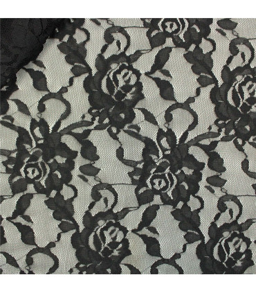 Blomstret Blonde Med Stretch