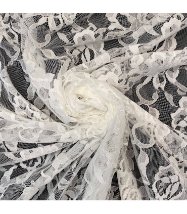 Blomstret Blonde Med Stretch