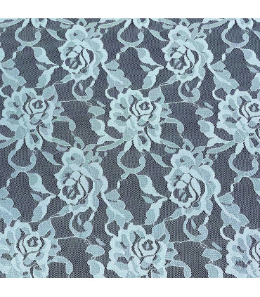 Blomstret Blonde Med Stretch