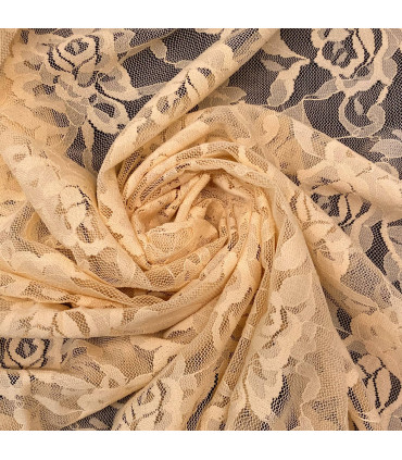 Blomstret Blonde Med Stretch