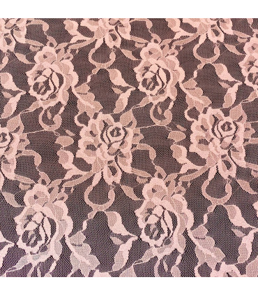 Blomstret Blonde Med Stretch