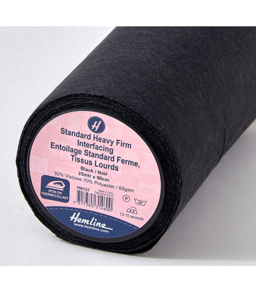 Innleggstoff Stiv Hemline