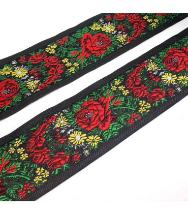 Broderibånd Roser bred