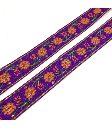 Broderibånd Vinranke