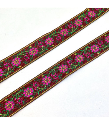 Broderibånd Vinranke