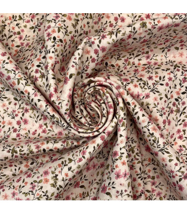 Bomull Lawn Blomsterdryss