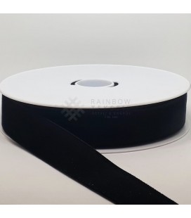 Fløyelsbånd med stretch (23mm)