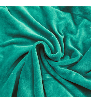 Stretch Velour Bomull