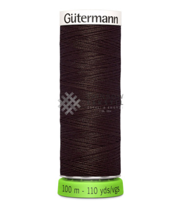 Resirkulert Tråd-696-MørkBrun