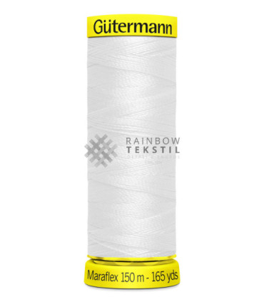 Maraflex Elastisk Sytråd-800-Hvit