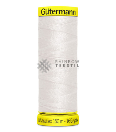 Maraflex Elastisk Sytråd-111-OffWhite Lys