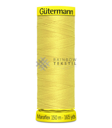 Maraflex Elastisk Sytråd-580-LysGul