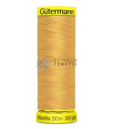 Maraflex Elastisk Sytråd-416-GyldenGul