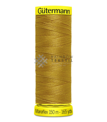 Maraflex Elastisk Sytråd-968-MørkSennep