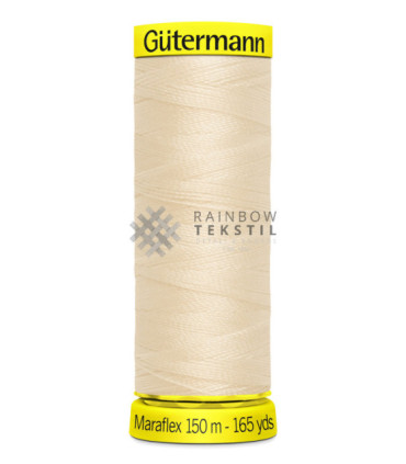 Maraflex Elastisk Sytråd-169-LysBeige