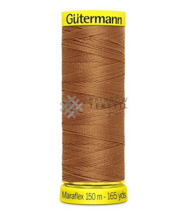 Maraflex Elastisk Sytråd-448-MørkGylden