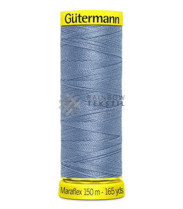 Maraflex Elastisk Sytråd-143-LysBlå