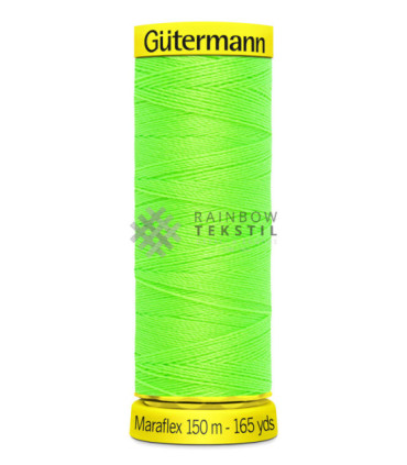 Maraflex Elastisk Sytråd-3853-NeonGrønn