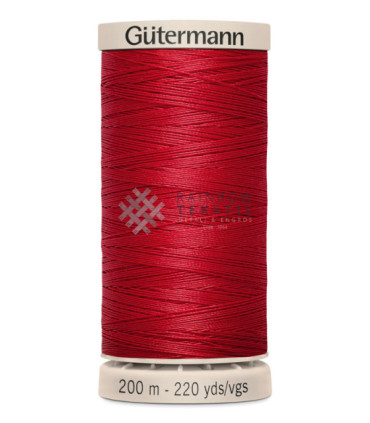 Quiltetråd Vokset-2074-Rød