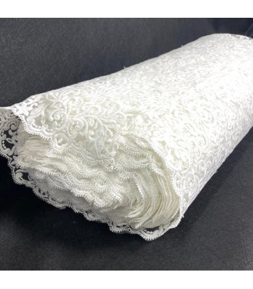 Blonde Ornament med paljetter