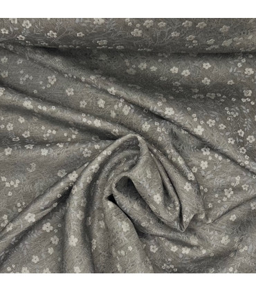 Lin Brokade Småblomstret